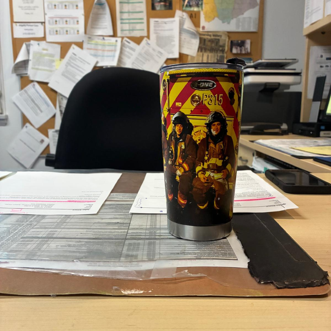 First Responder Custom 20oz Photo Tumbler DIY