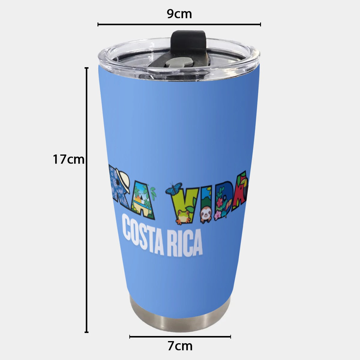 USA-PV-LightBlue Tumbler