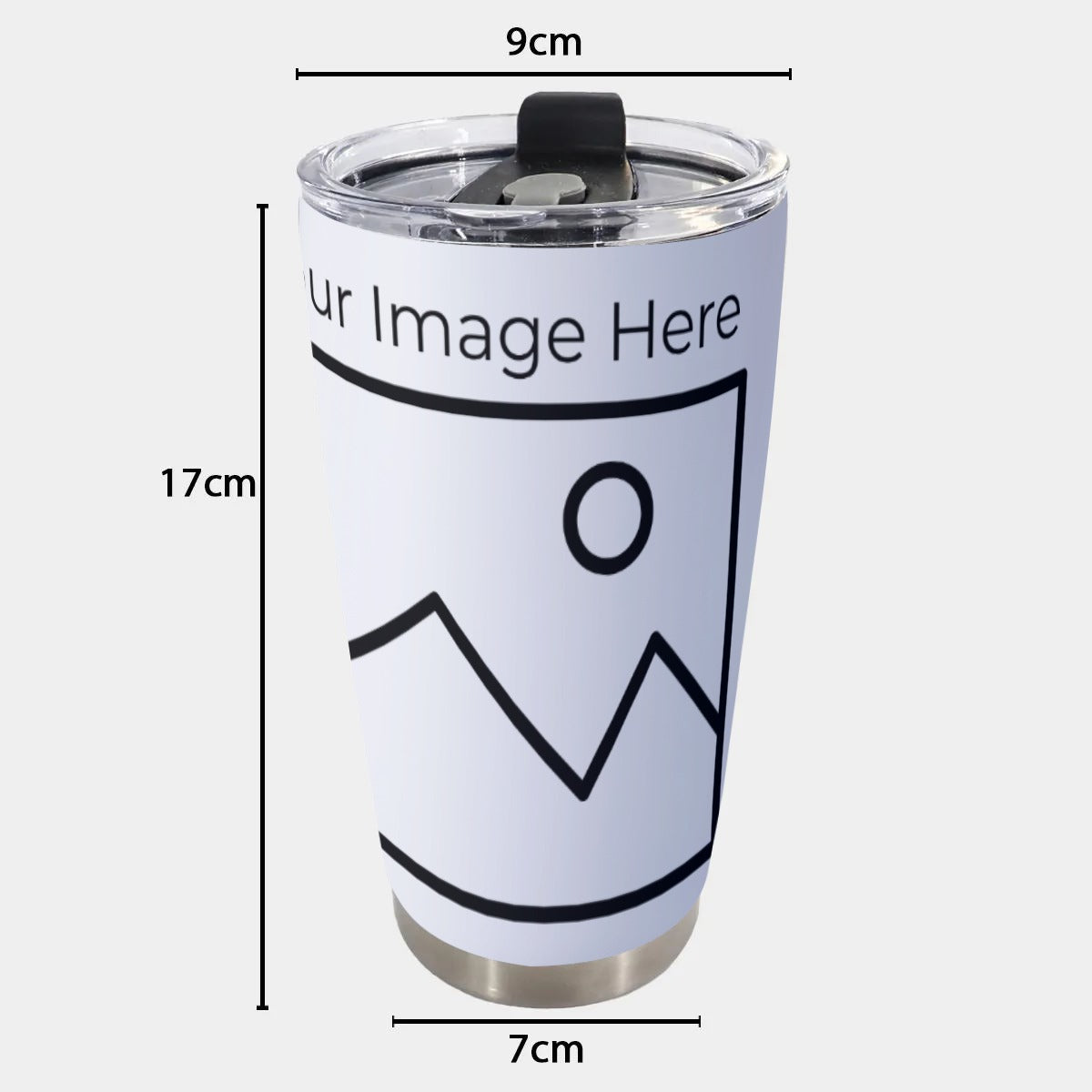 Custom 20OZ Tumbler With Sliding Lid For The USA