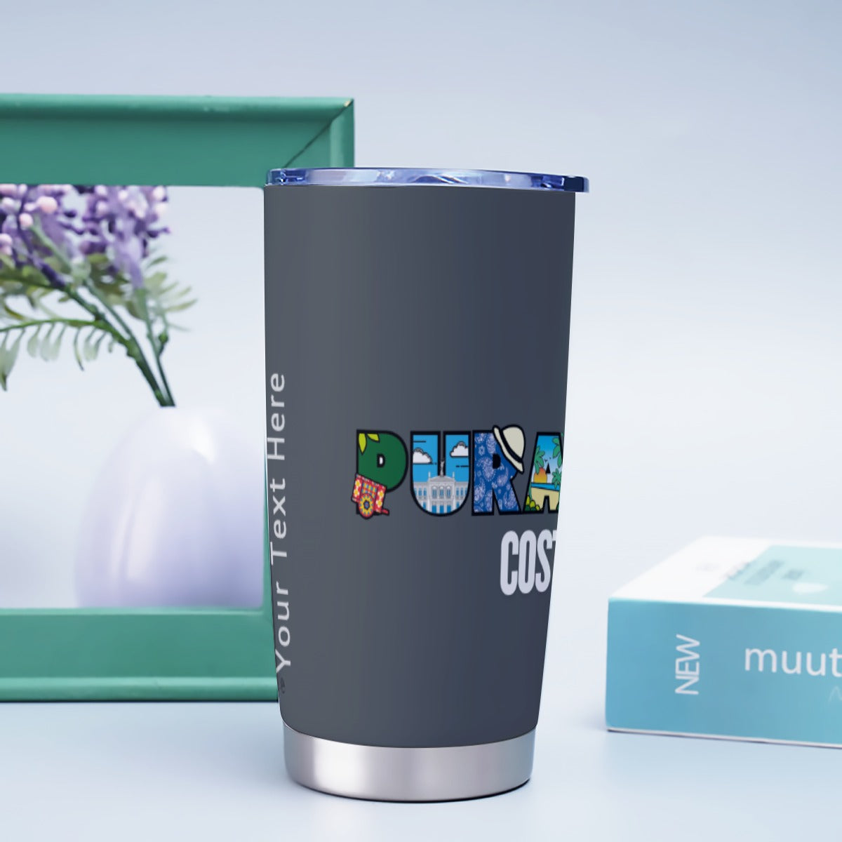 USA-PV-Grey Tumbler