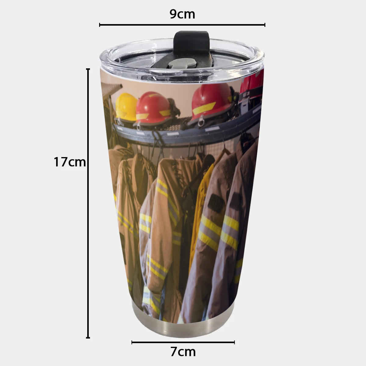 FIRE-BunkerGear2 - Custom 20oz Tumbler