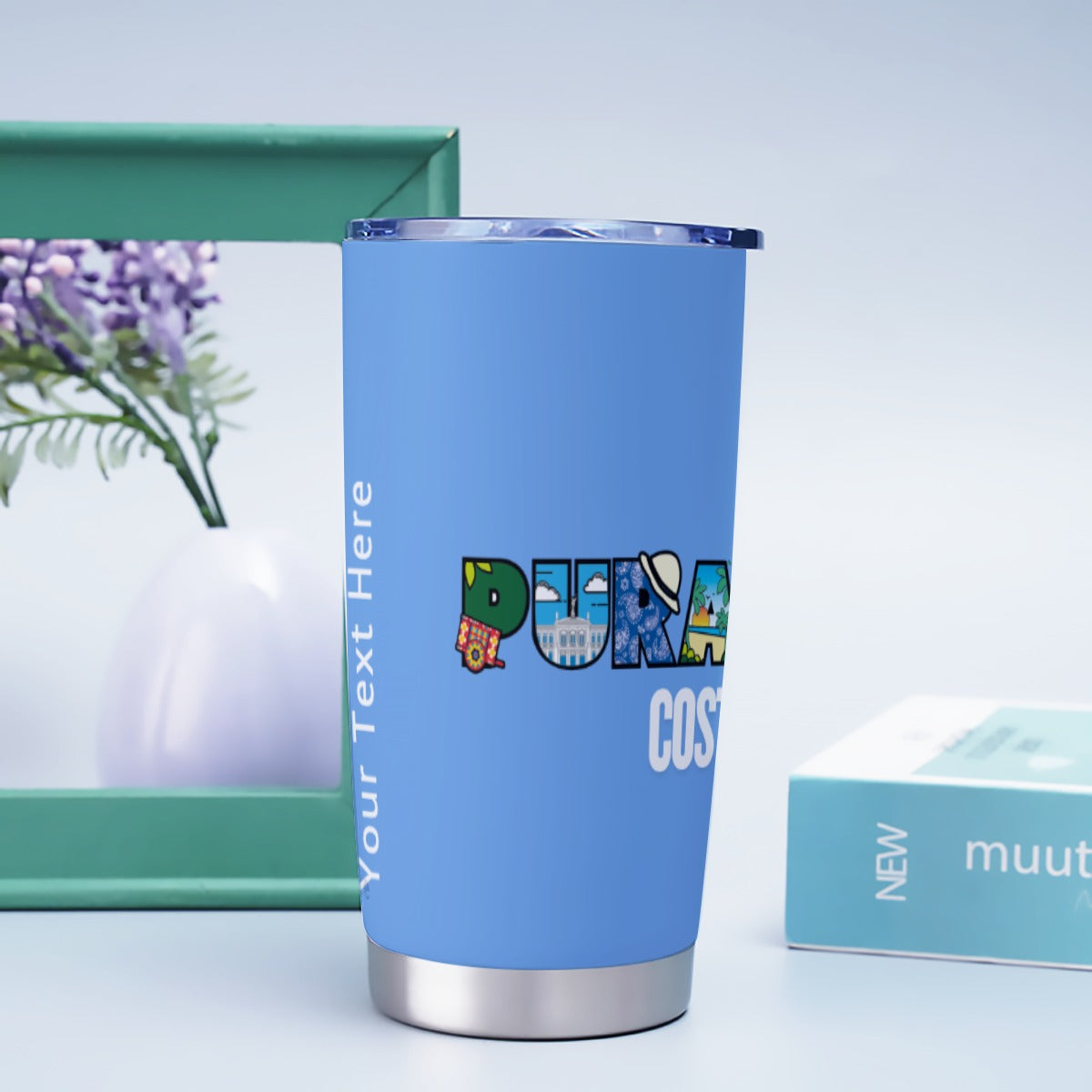 USA-PV-LightBlue Tumbler
