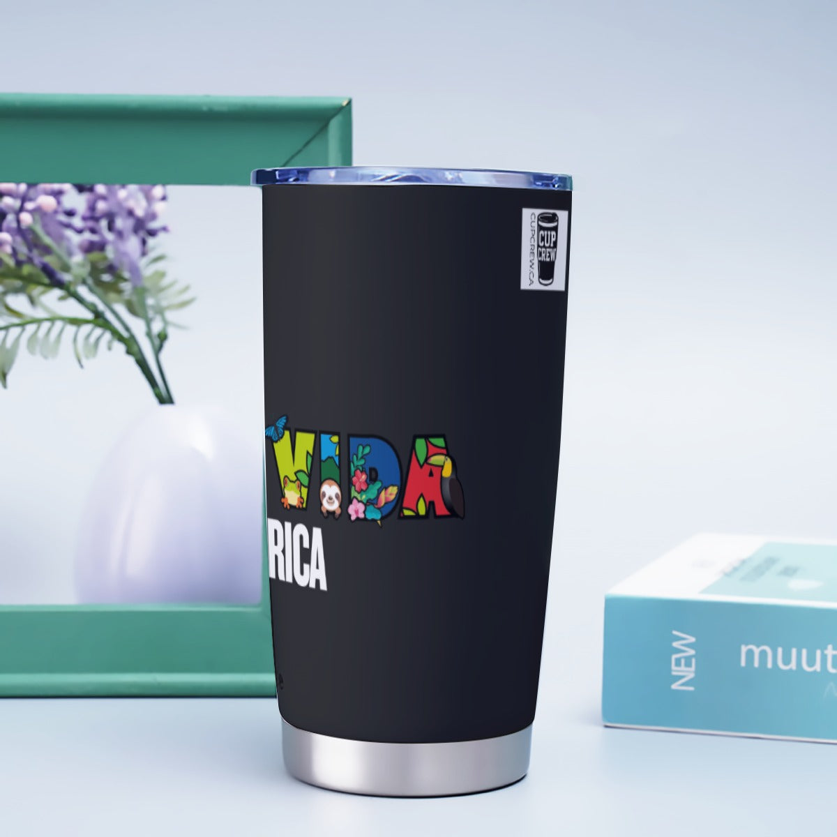 USA-PV-DarkGrey Tumbler