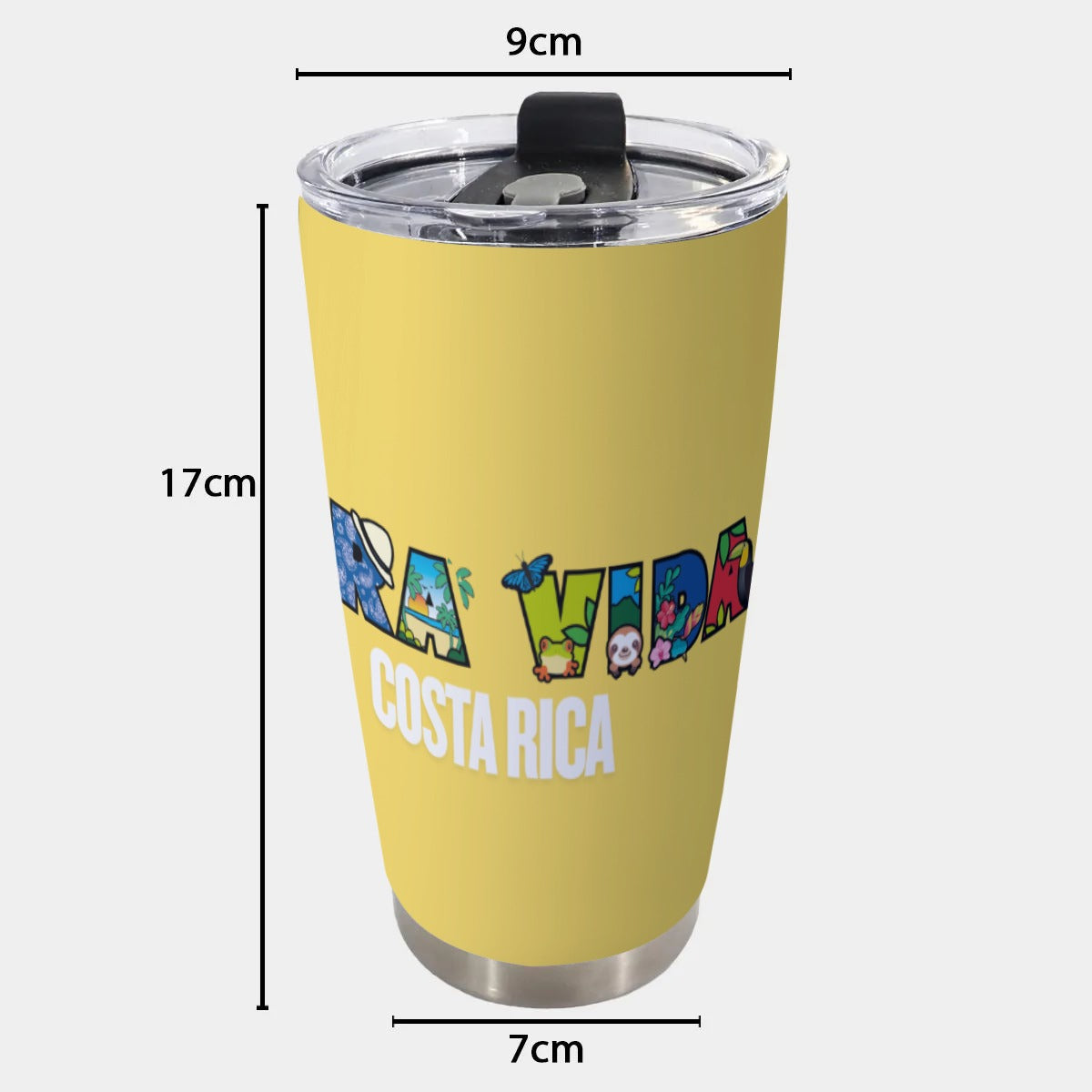 USA-PV-Yellow Tumbler
