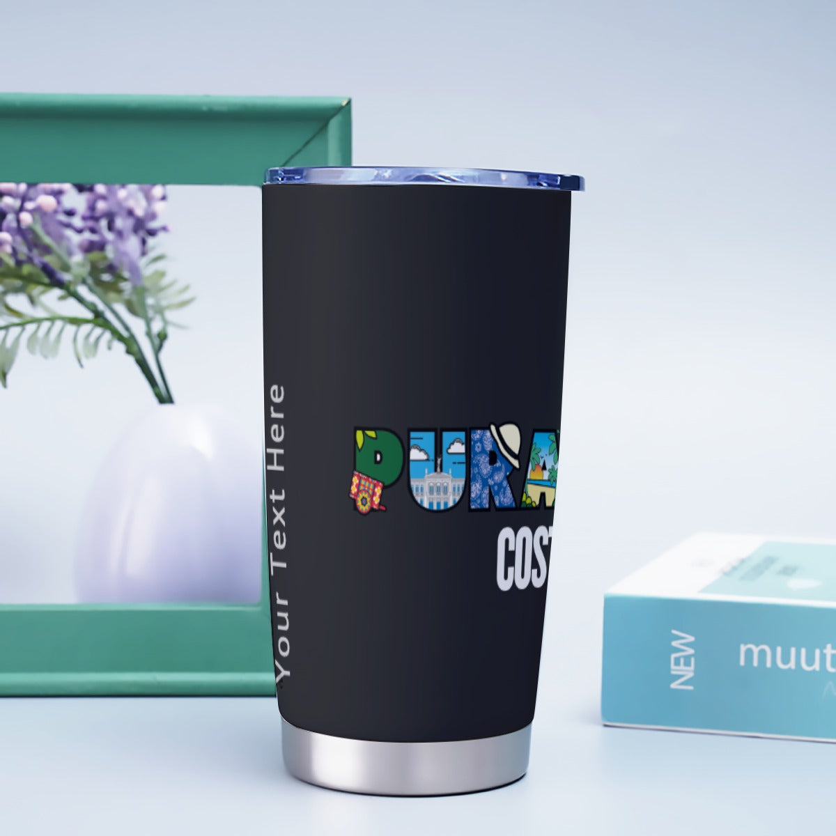 USA-PV-DarkGrey Tumbler