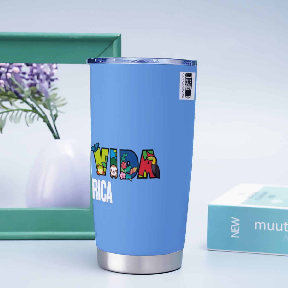 USA-PV-LightBlue Tumbler