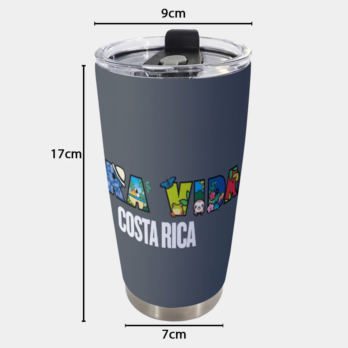USA-PV-Grey Tumbler