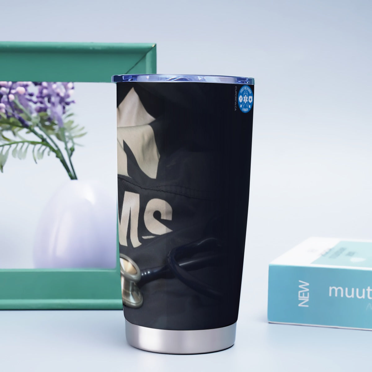 USA-EMS-Stethoscope | Personalized 20oz Stainless Steel Tumbler