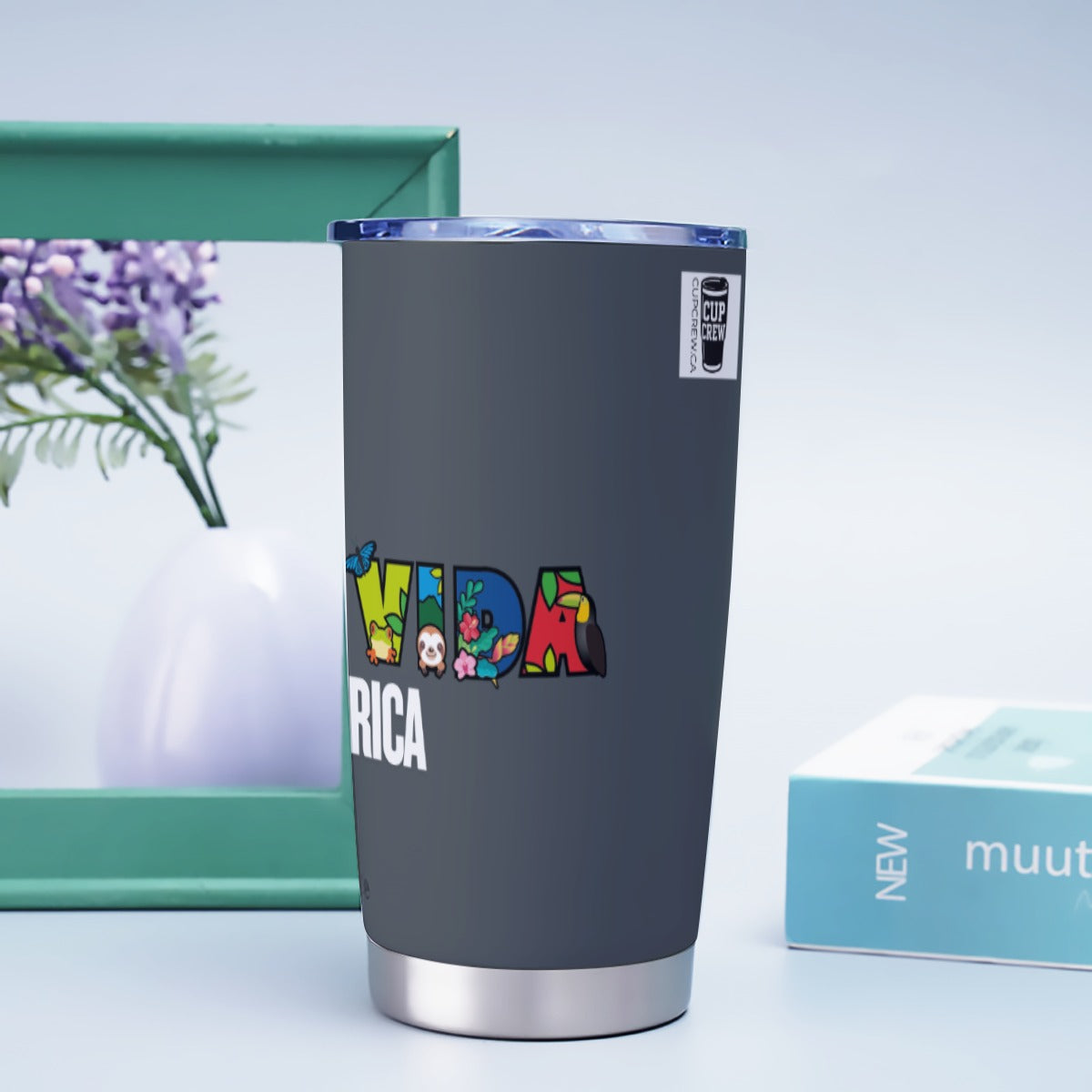 USA-PV-Grey Tumbler