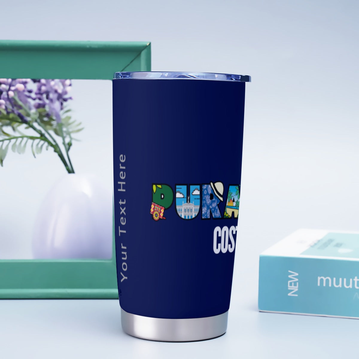 USA-PV-NavyBlue Tumbler