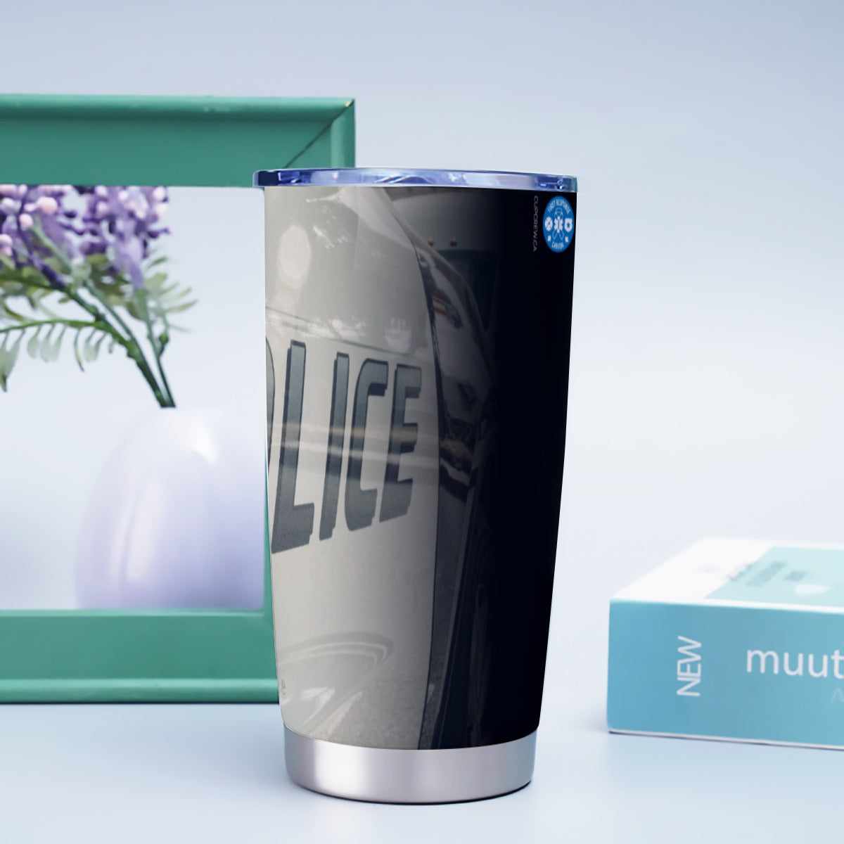 USA-USA-POL-Car Personalized 20oz Stainless Steel Tumbler