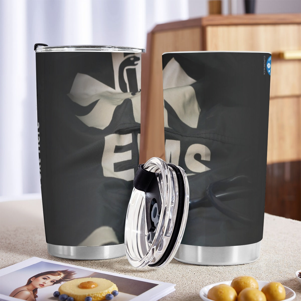 USA-EMS-Stethoscope | Personalized 20oz Stainless Steel Tumbler