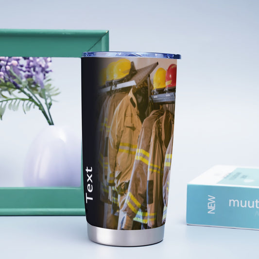 FIRE-BunkerGear2 - Custom 20oz Tumbler