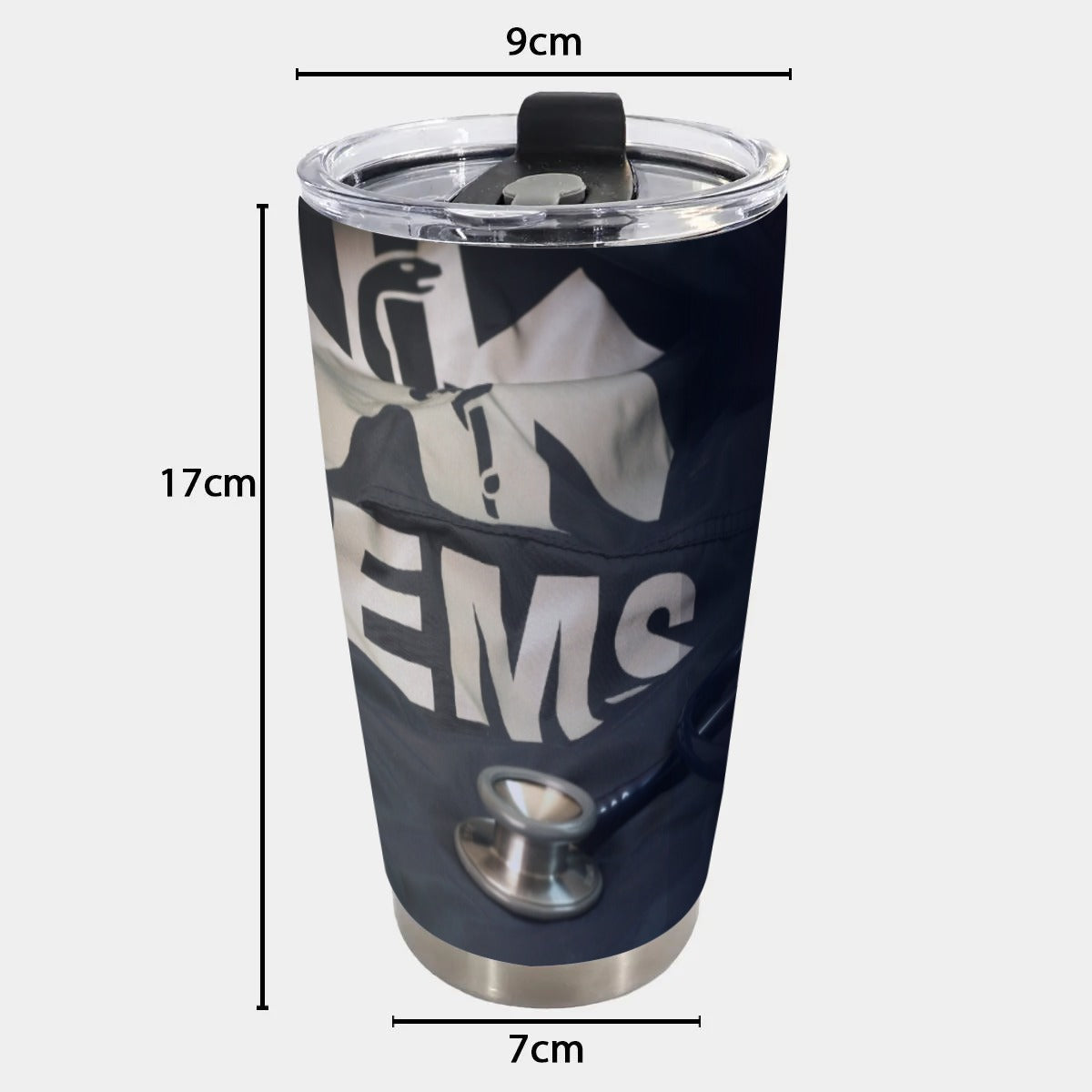 USA-EMS-Stethoscope | Personalized 20oz Stainless Steel Tumbler