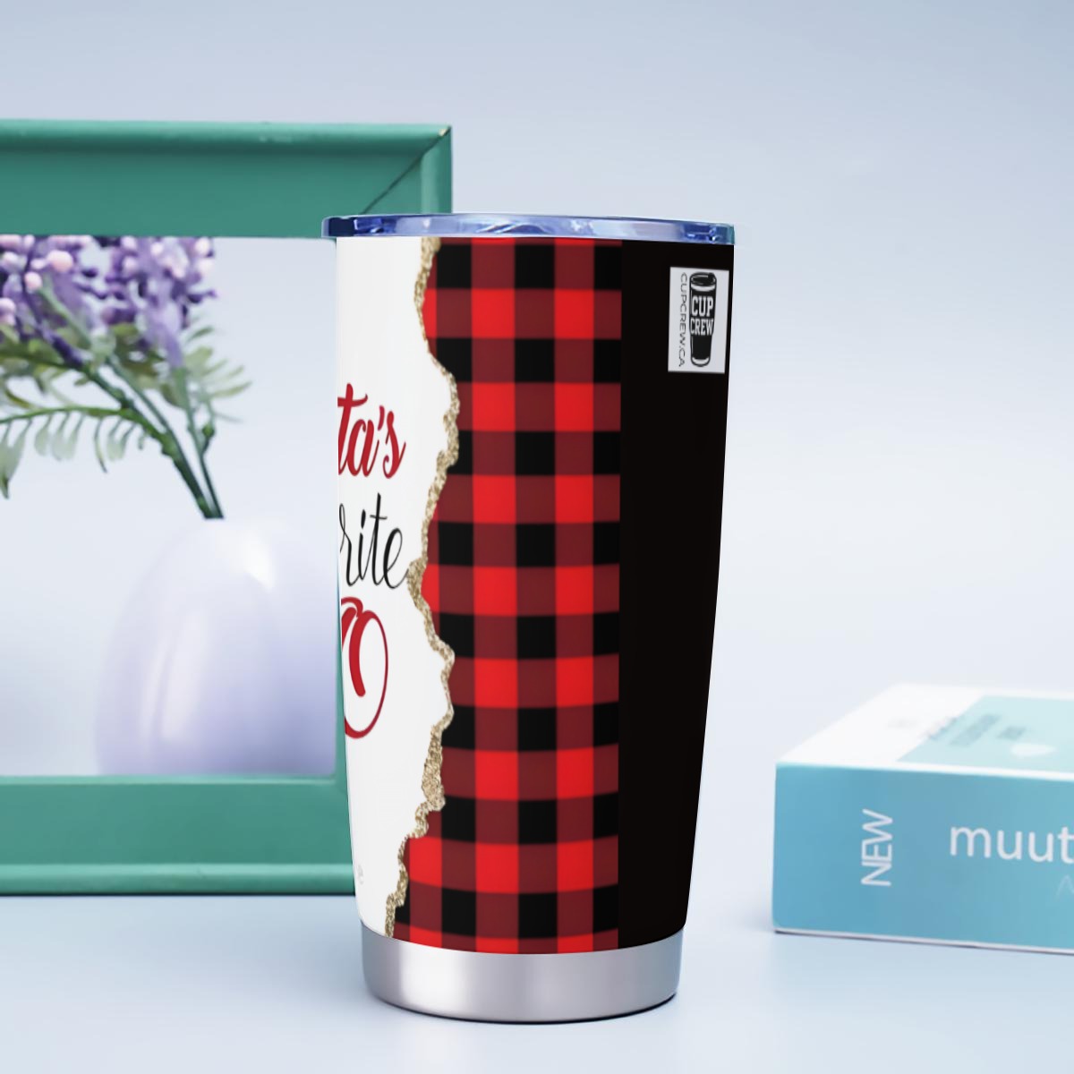 X-FavouriteHo-INT - Stainless Steel Mug - Personalized 20oz Insulated Travel Cup With Spill Proof Lid