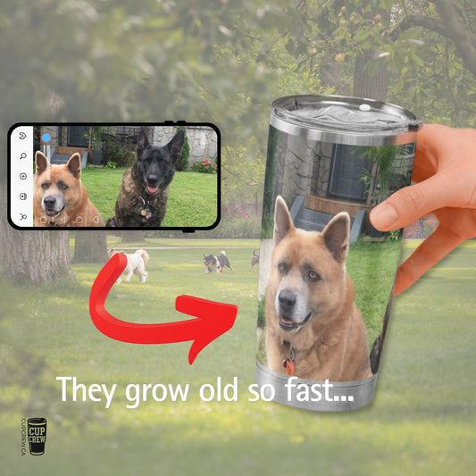 DIY Pet Photo Tumbler