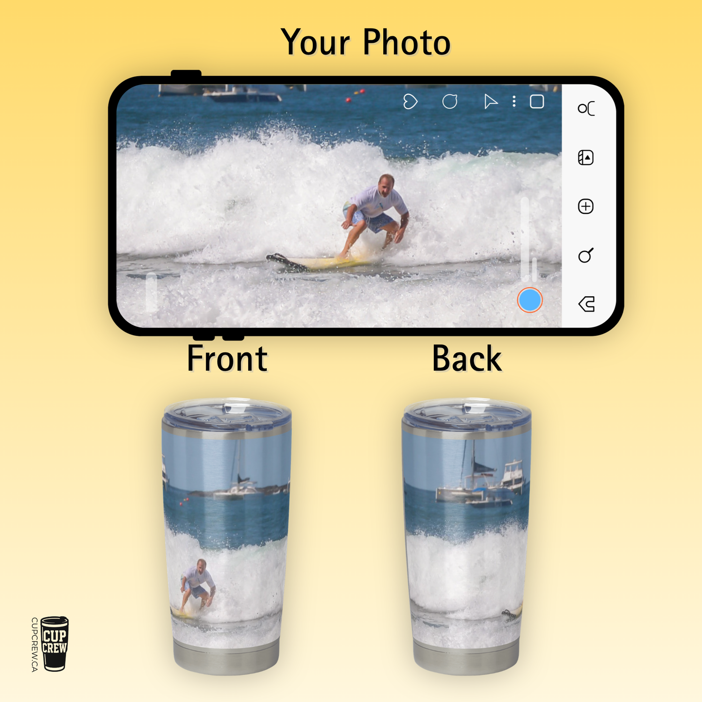 DIY Travel Souvenir Tumbler