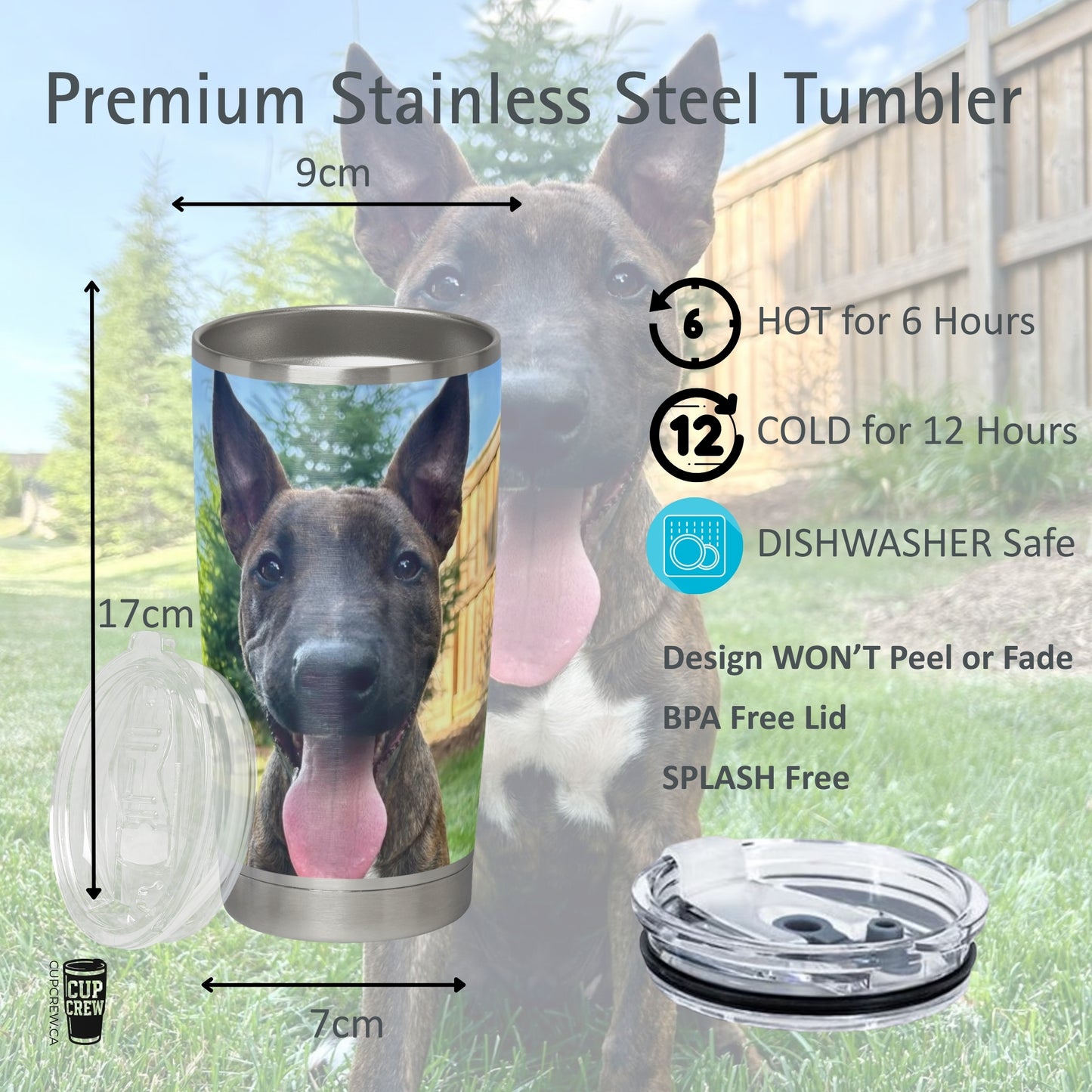 DIY Pet Photo Tumbler