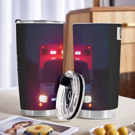 USA-EMS-Paramedic Personalized 20oz Stainless Steel Tumbler