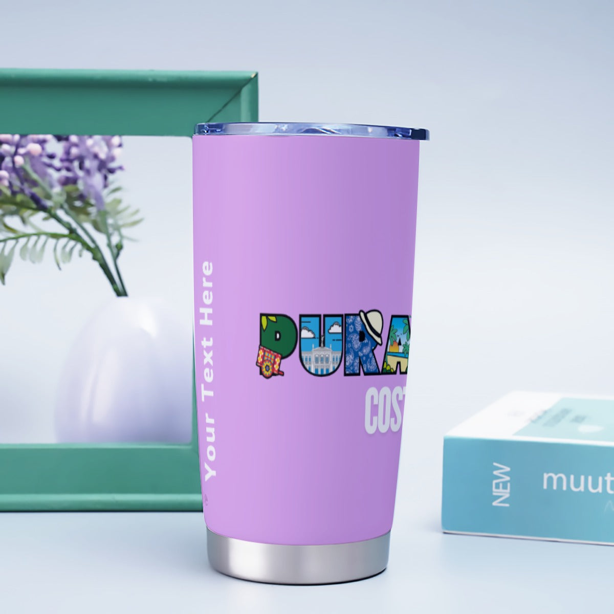 USA-PV-Purple Tumbler
