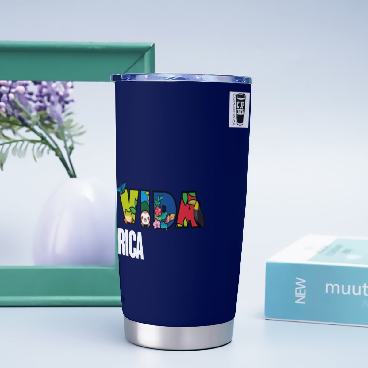 USA-PV-NavyBlue Tumbler