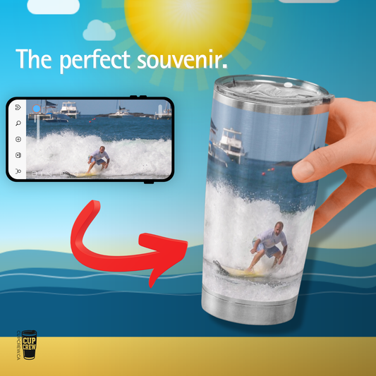 DIY Travel Souvenir Tumbler