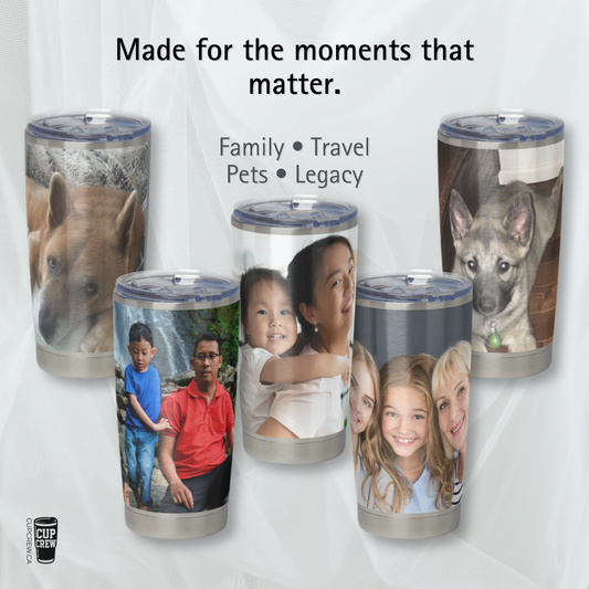 DIY Custom 20oz Photo Tumbler