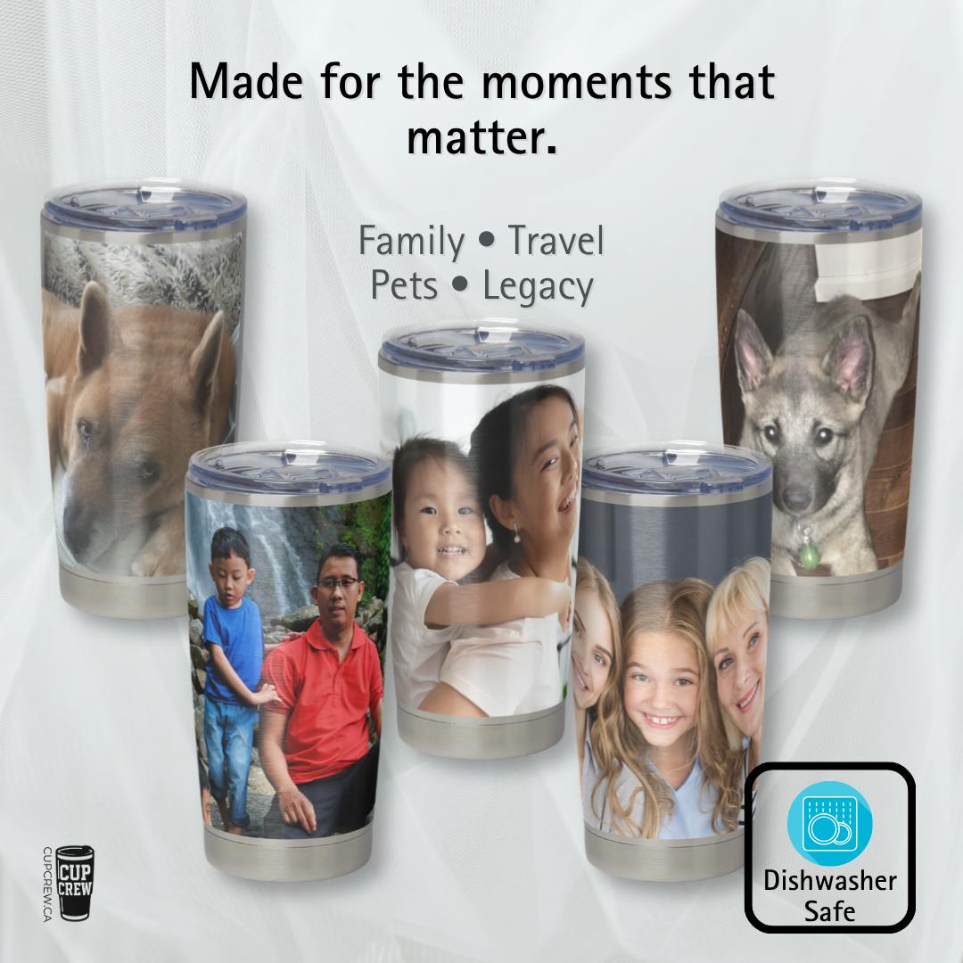 DIY Custom 20oz Photo Tumbler