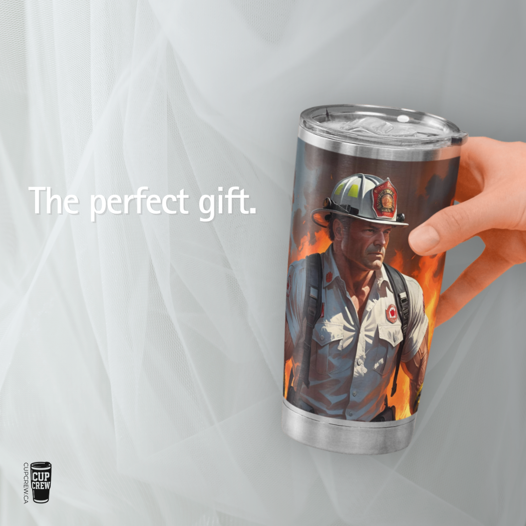 First Responder Custom 20oz Photo Tumbler DIY
