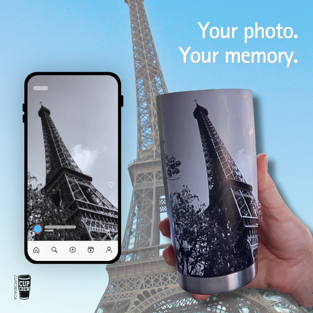 DIY Custom 20oz Photo Tumbler