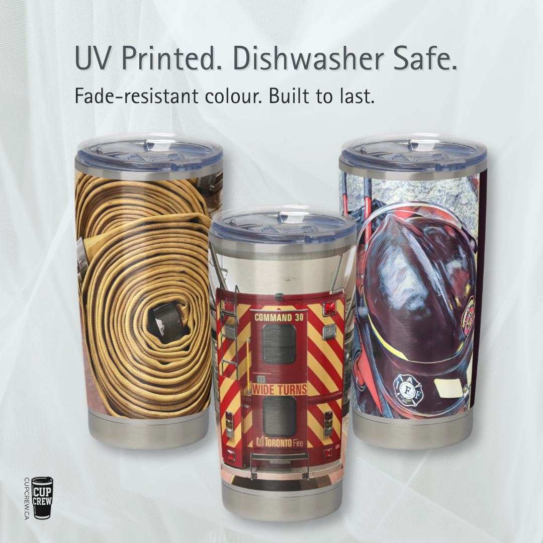 First Responder Custom 20oz Photo Tumbler DIY