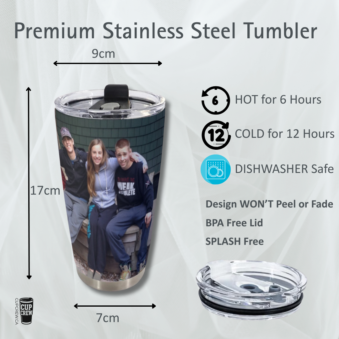 DIY Custom 20oz Photo Tumbler