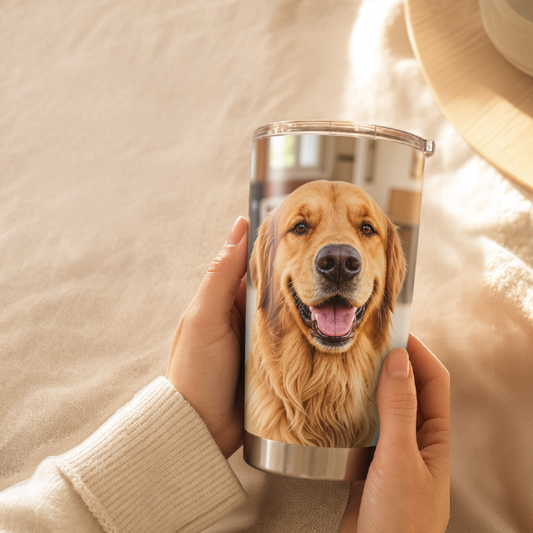 DIY Pet Photo Tumbler