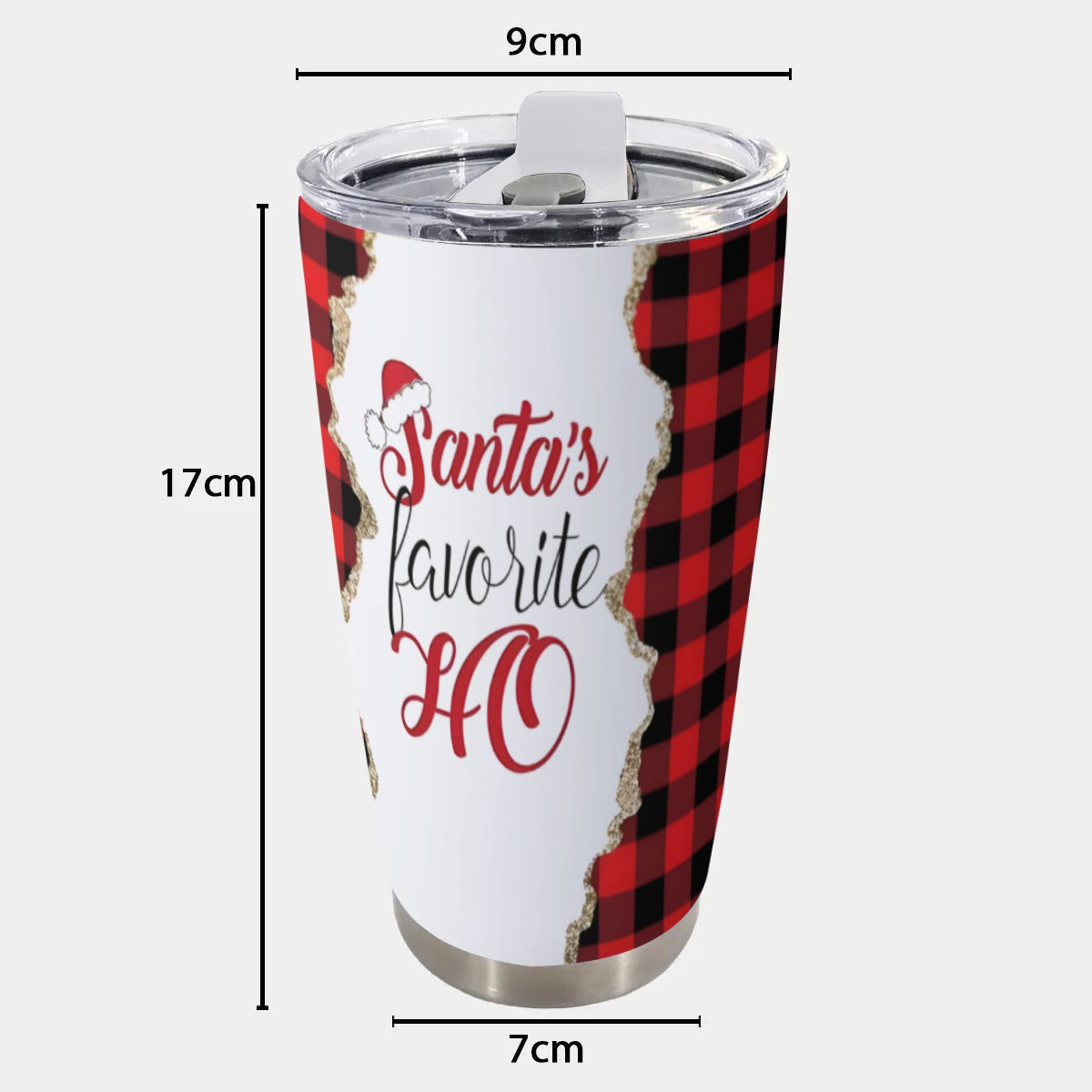X-FavouriteHo-INT - Stainless Steel Mug - Personalized 20oz Insulated Travel Cup With Spill Proof Lid