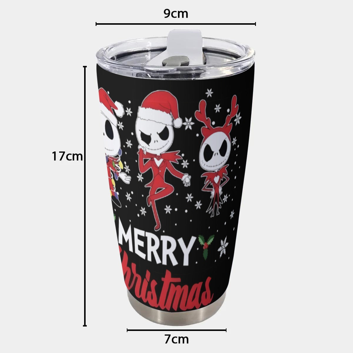 X-Skeletons-INT - Stainless Steel Mug - Personalized 20oz Insulated Travel Cup With Spill Proof Lid